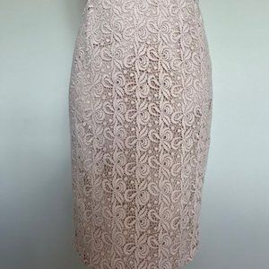 Guipere Lace Pencil Skirt Size 4